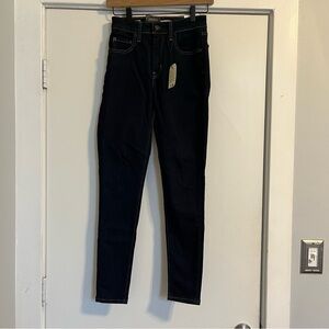 Levi's 721 high-rise skinny jeans Women's 25 Dark Blue Jeans NWT